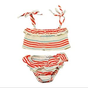 Oeuf Multi-stripe Bikini